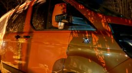 Ein Halloween-Kürbis-Nugget