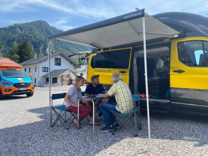 In der Mietstation der Nugget-Schmiede - Kochel am See