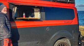 Ford  Nugget mit seitlichem Fenster zum komplett öffnen, danke Michael (Open-Side-Seeing Fenster)