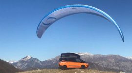 Der Ford Custom Nugget Allrad bei der RedBull X-Alps 2019