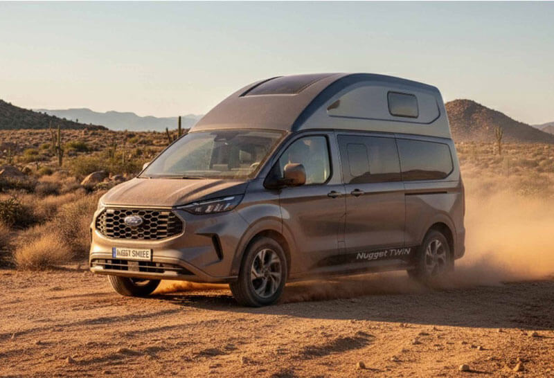 Ford Custom Nugget Hochdach Twin 4x4 L2