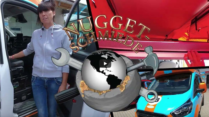 Das Nugget-Übergabevideo der Nugget Schmiede Vermietung