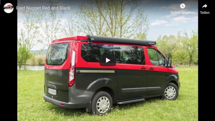 Ford Nugget Red & Black 1.0