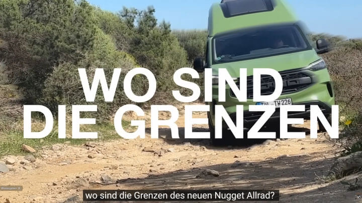 37% Steigung & Tiefer Sand! Schafft der NEUE Ford Nugget Allrad den Härtetest?