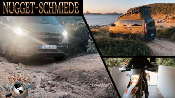 Nugget Plus mit Aufstelldach & Differenzialsperre | Military-Look 2.0 | Offroad Einsatz in Sardinien