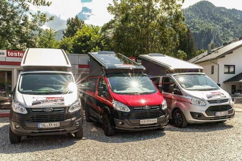 Ford Custom Nuggets Aufstelldach in Kochel